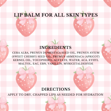 Strawberry Glow Balm